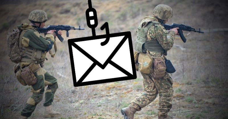 Ukrainian army personnel focused with phishing assaults