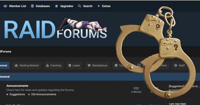 RaidForums hacking site shut down by police, alleged admin arrested - grahamcluley.com