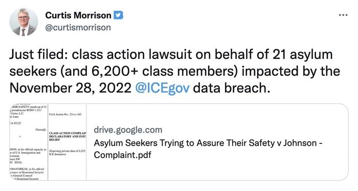 After data breach put their lives at risk, US releases 3000 immigrants seeking asylum