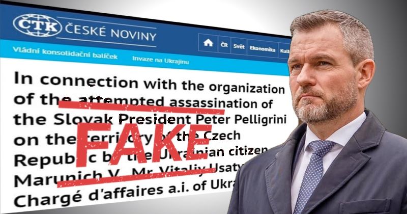 Hacker posts fake story about Ukrainians trying to kill Slovak President