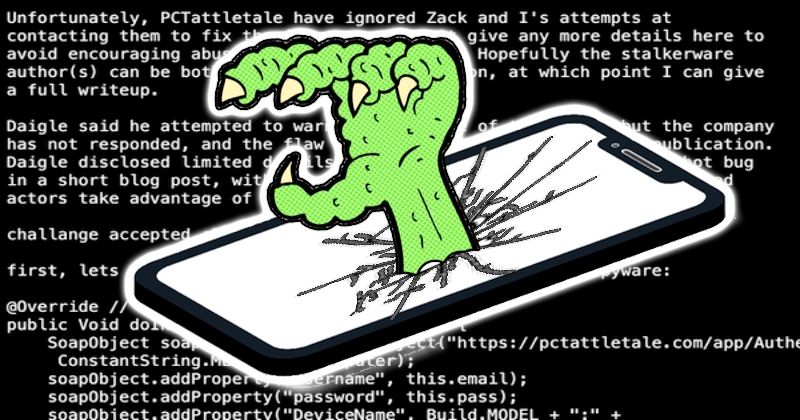 Stalkerware app pcTattletale announces it is 'out of business' after suffering data breach and website defacement