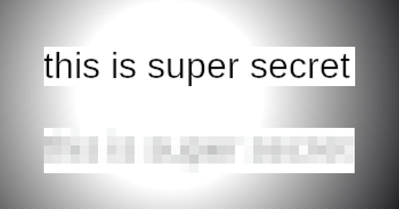 Stop pixelating! New tool reveals the secrets of "redacted" documents