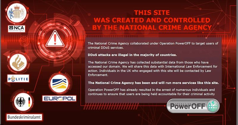 UK police reveal they are running fake DDoS-for-hire sites to collect details on cybercriminals UK police reveal they are running fake DDoS-for-hire sites to collect details on cybercriminals