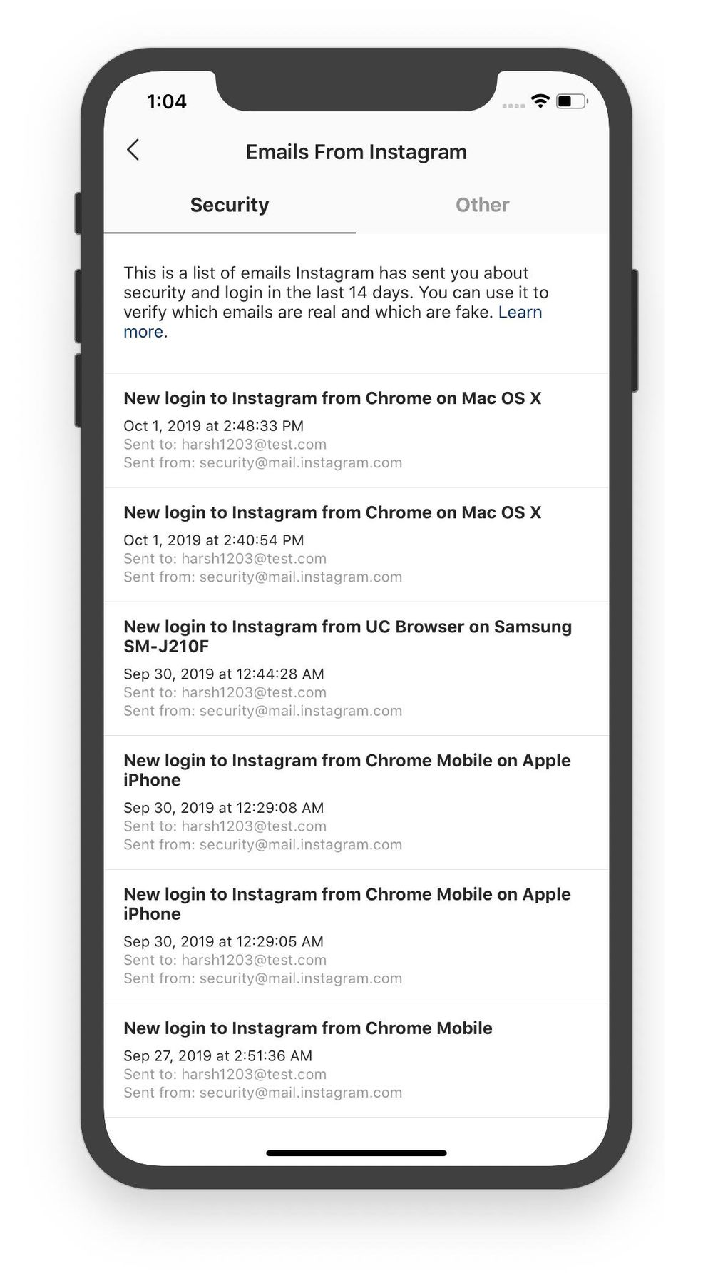 Instagram App Adds Tool to Prevent Phishing Scams