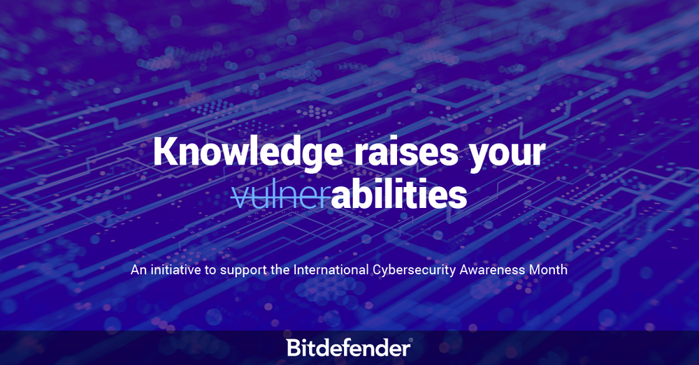 Cybersecurity Awareness Month. 2020 the perfect year to talk, think and act cybersecurity.