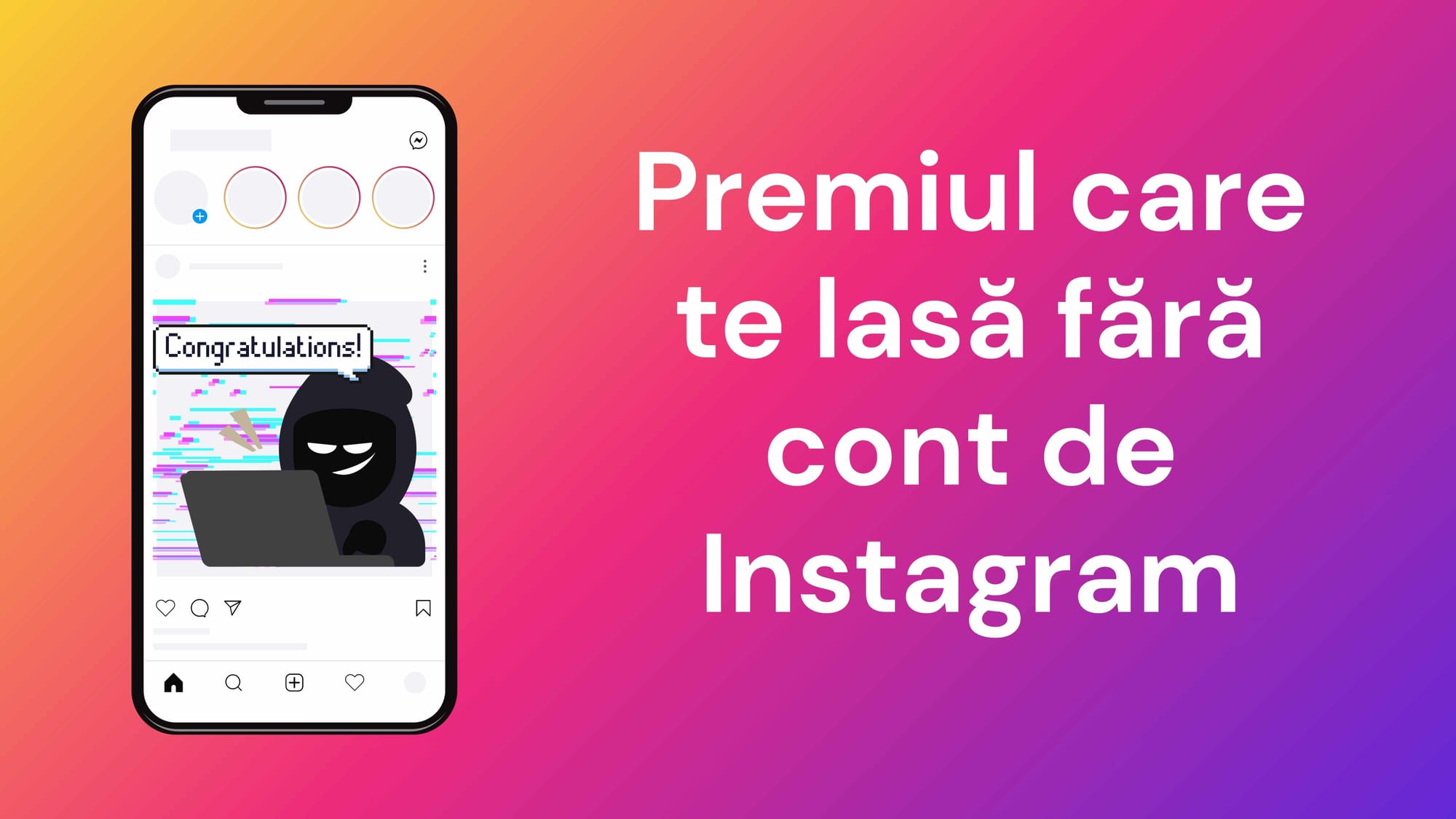 Instagram giveaway scams sunt concepute pentru a-ți fura contul
