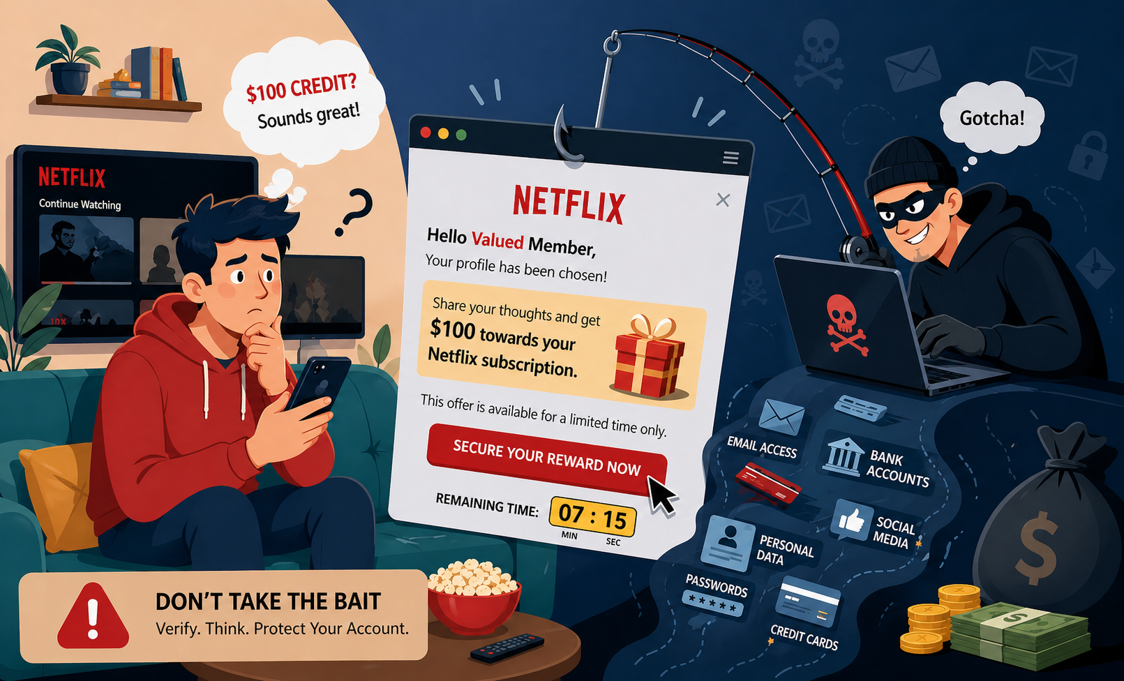 Netflix Phishing Scams: They’re More Dangerous Than You Think