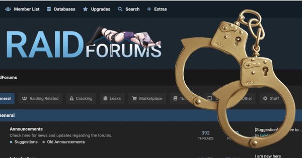 RaidForums hacking site shut down by police, alleged admin arrested
