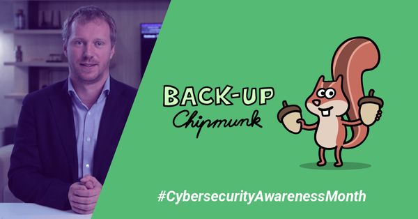 ‘Backup Chipmunk’ Keeps Two of Everything in Case of Theft, Says Humans Should Do the Same with Their Data – Cybersecurity Awareness Month