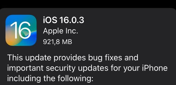 Apple Fixes New iPhone DoS Flaw in iOS 16.0.3
