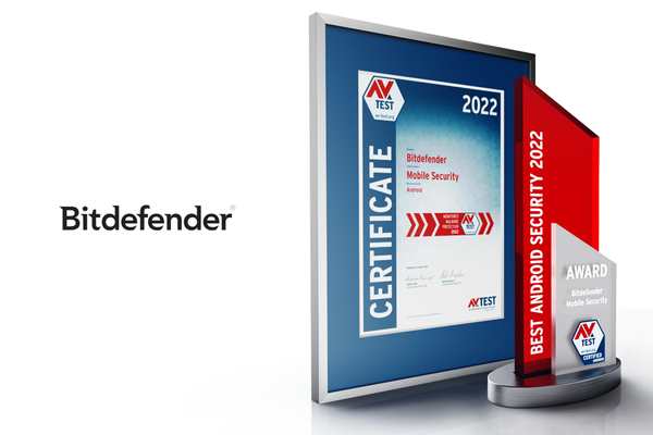 Bitdefender remporte son sixième prix Meilleure sécurité Android décerné par AV-TEST