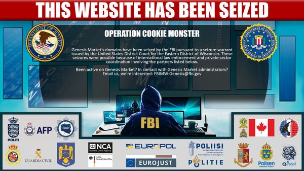 FBI Dismantles ‘Genesis Market’ Cybercrime Marketplace, Arrests Operators