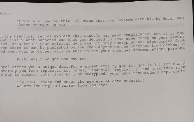 City Of Dallas Hit By Royal Ransomware Police Officers Return To Radios Pen And Paper