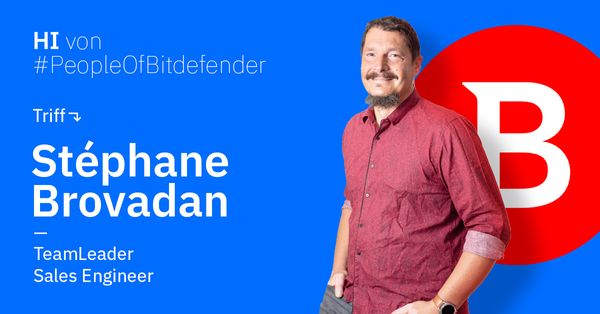 People of Bitdefender : Stephane Brovadan