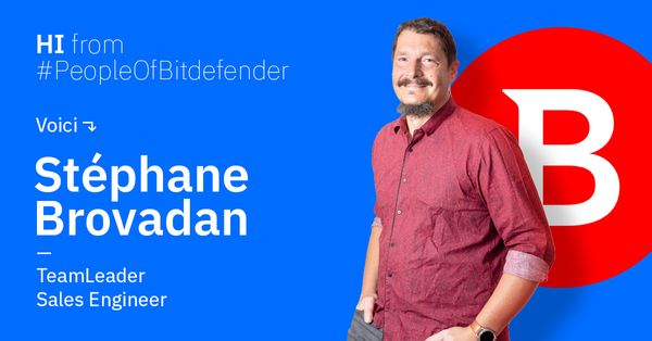 People of Bitdefender France : Stéphane Brovadan
