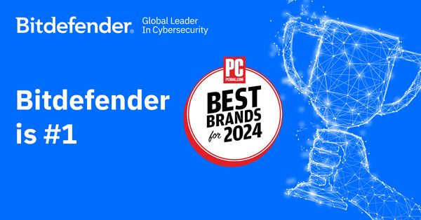 Bitdefender Grabs the Gold: Voted ‘Best Tech Brand for 2024’ at PCMag