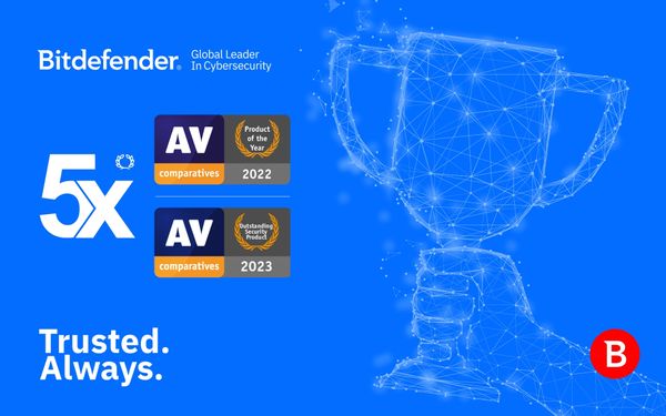 Bitdefender Wins ‘Outstanding Product of 2023’ at AV-Comparatives – Over a Decade of Domination