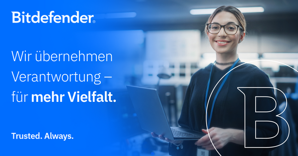 Bitdefender: Verantwortung für Vielfalt