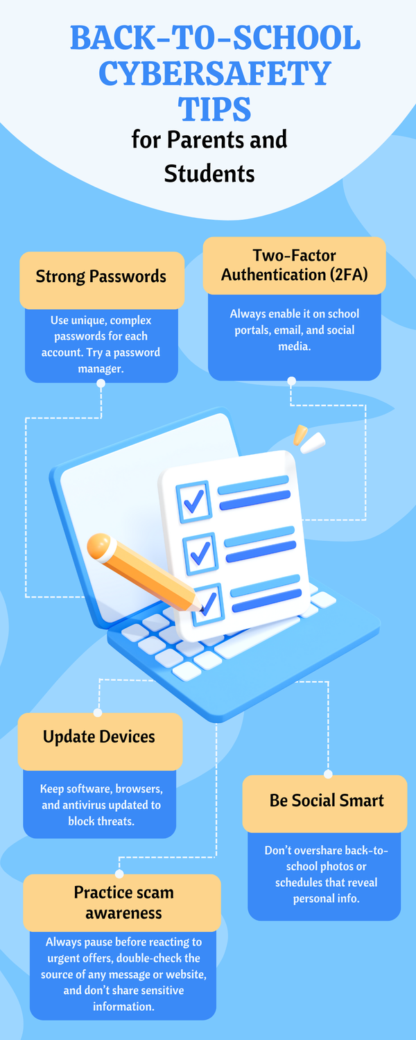 Back-to-School Cybersecurity Guide for Parents & Students