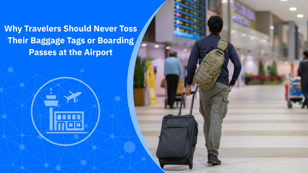Why Travelers Should Never Toss Their Baggage Tags or Boarding Passes at the Airport