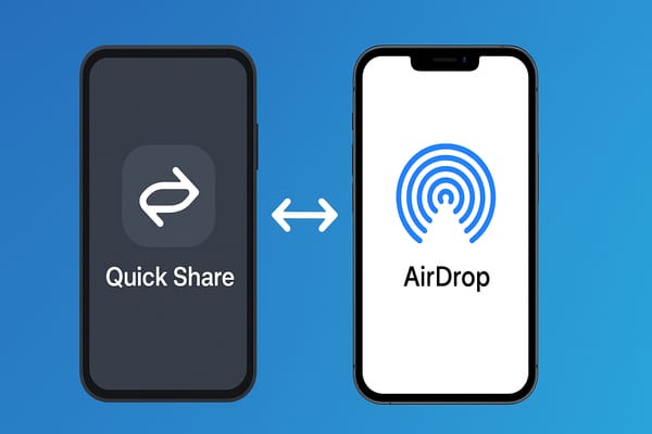 Quick Share este acum compatibil cu AirDrop – cum trimitem fișiere în siguranță între Android și iOS