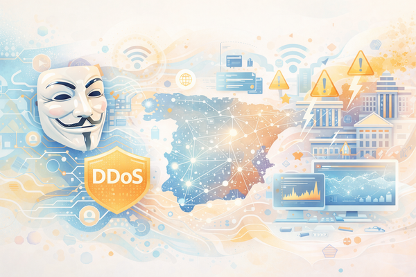 Hackers españoles Anonymous Fénix arrestados tras ataques DDoS contra sitios web del Gobierno español