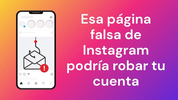 La página falsa de inicio de sesión de Instagram que podría robar tu cuenta
