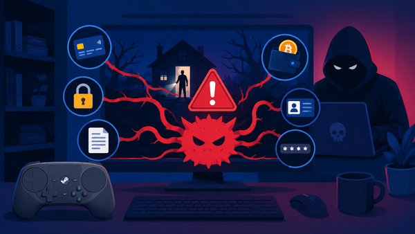 Steam removes horror game after malware steals player data Steam removes horror game after malware steals player data