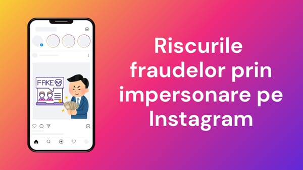 Frauda prin impersonare pe Instagram: Branduri, afaceri și conturi de suport false Frauda prin impersonare pe Instagram: Branduri, afaceri și conturi de suport false