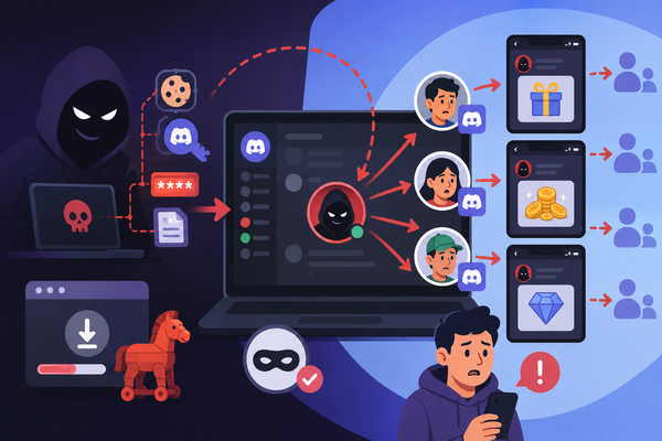 Hackers are using stolen Discord accounts to spread fake MrBeast giveaways Hackers are using stolen Discord accounts to spread fake MrBeast giveaways