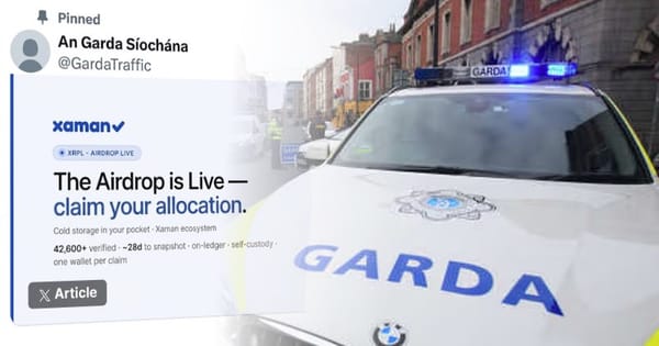 Irish police force has its Twitter hacked in cryptocurrency scam Irish police force has its Twitter hacked in cryptocurrency scam