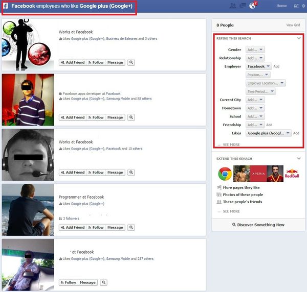 Facebook Users Vulnerable to Scammers` Graph Search Abuse