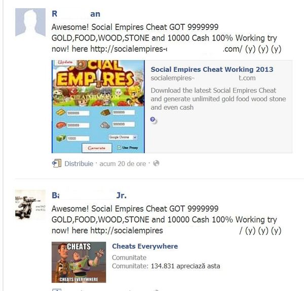 Fake Social Empires Cheat Exposes over 135,000 Facebook Users to Fraud
