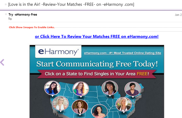 New Dating Scam Promises Perfect Matches on eHarmony