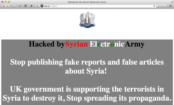 Reuters-Website von der Syrian Electronic Army angegriffen