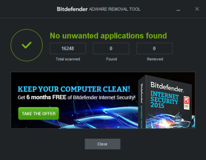 Kostenloses Bitdefender Adware Removal Tool for PC geht online; Holen Sie sich Ihre Computer zurück
