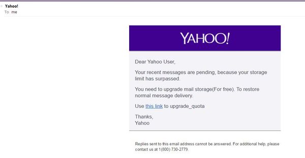 Hackers Grab Yahoo Credentials through Mail Activity Reports Campaign