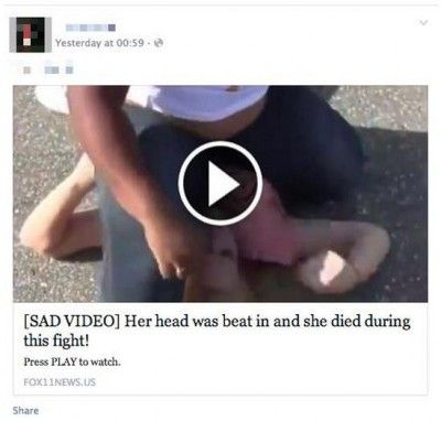 Facebook Warns Young Viewers of Violent Videos