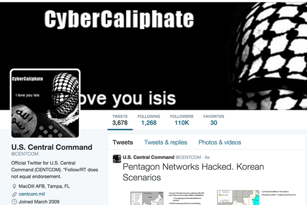 US Military Vandalized Online by Pro-ISIS Cyber-Attackers