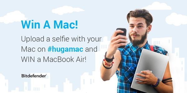 Win a MacBook Air with Bitdefender #hugamac
