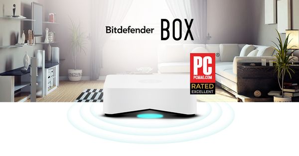 Bitdefender BOX, rated 'Excellent' by PCMag