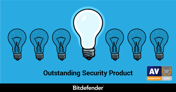 When the best security gets even better. Bitdefender gets OUTSTANDING awards across the board
