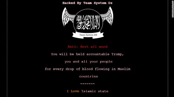 ISIS cyberterrorists go after US government websites