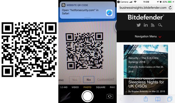 QR Code Bug In iOS 11 Tricks Camera App to Open Unpredictable Websites
