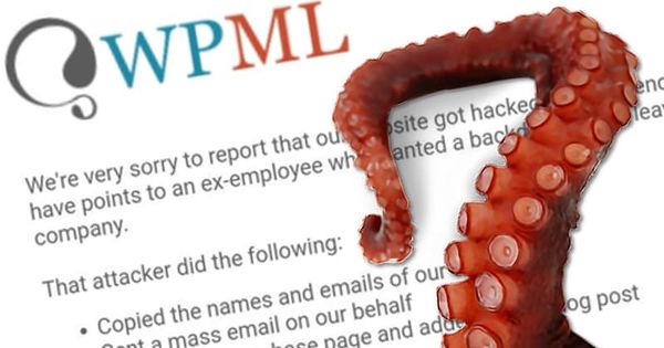 Angry ex-employee blamed for hack of WordPress plugin developer, and email to customers warning of security hole