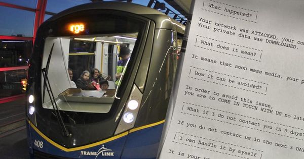 Metro Vancouver TransLink hit by Egregor ransomware attack, travellers disrupted