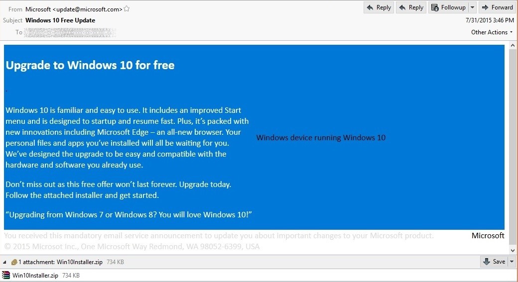 Windows Got Ransomware Image Erste Ransomware, die sich als Windows-10-Upgrade ausgibt