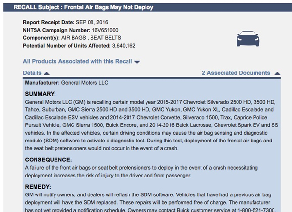 No over-the-air update means GM has to recall four million cars to fix ...