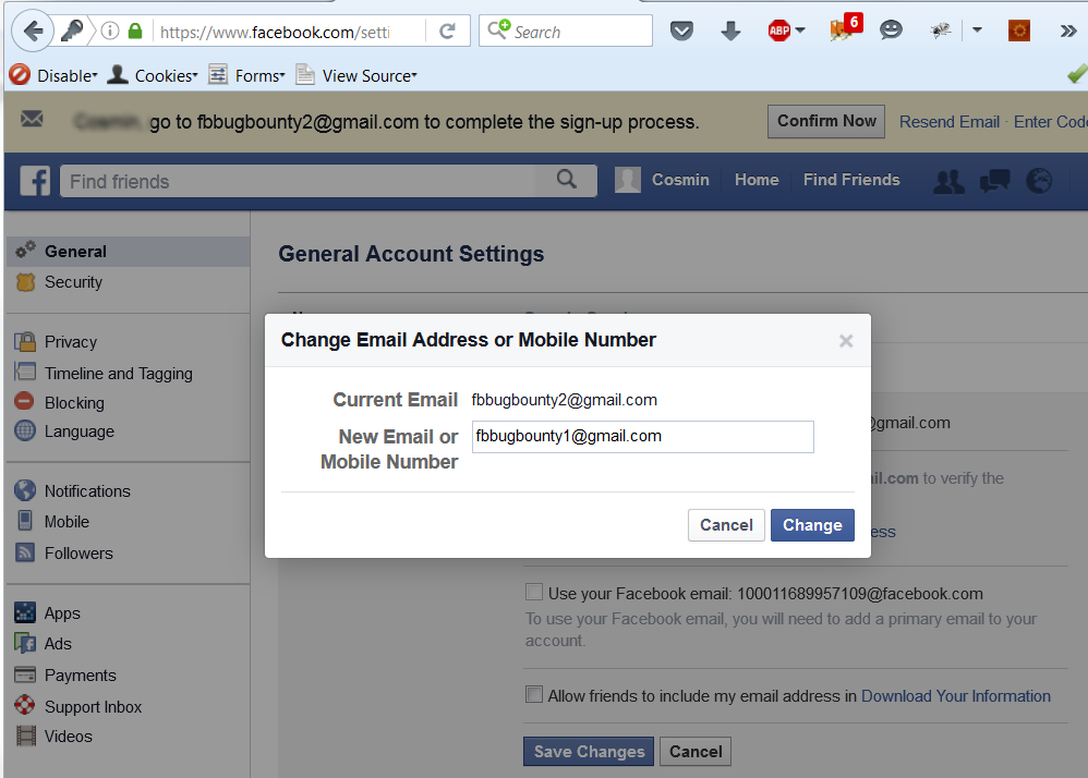 Attackers Pose as Account Owners via Facebook Login Flaw